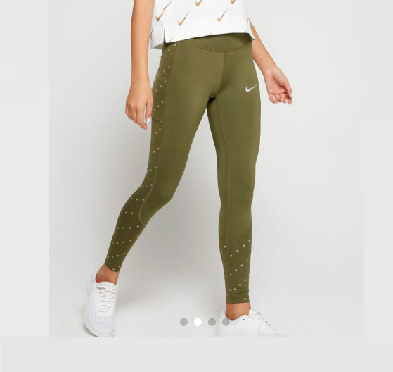 olive green nike leggings